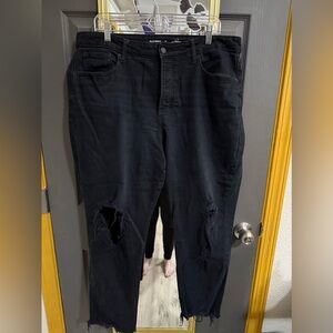 Old Navy Curvy straight leg jeans with secret smooth pockets